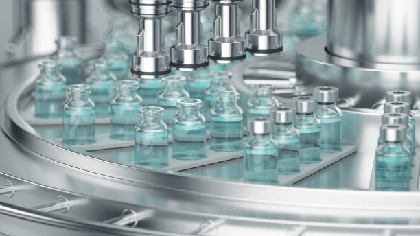 Pharmaceutical manufacturing line